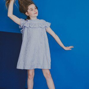 Jean Bourget Striped Dress